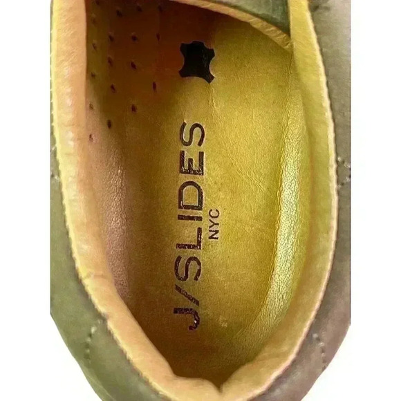 J/Slides Women's Aimee Quilted Suede Platform Sneakers SIZE-8 - Picture 8 of 9